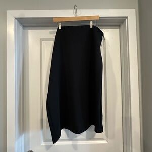 Old Navy Black Midi Skirt